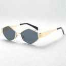 Óculos Feminino Stellar Hexa - Dourado com estilo Hexagonal