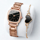 [COMPRE 1 RELÓGIO & GANHE 1 BRINDE] Relógio Feminino Lumina Rosé + Pulseira Rosé